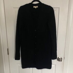 Sezane sweater dress - black